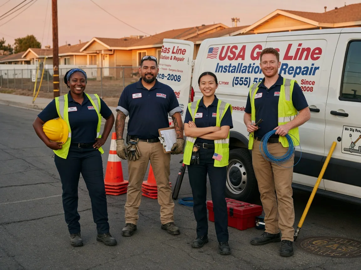 Gas Line Installation company in Blum, TX